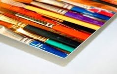 calligraphy can be printed on metal surface that doesn't need any additional framing