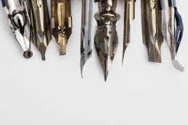 various calligraphy pen points are called nibs