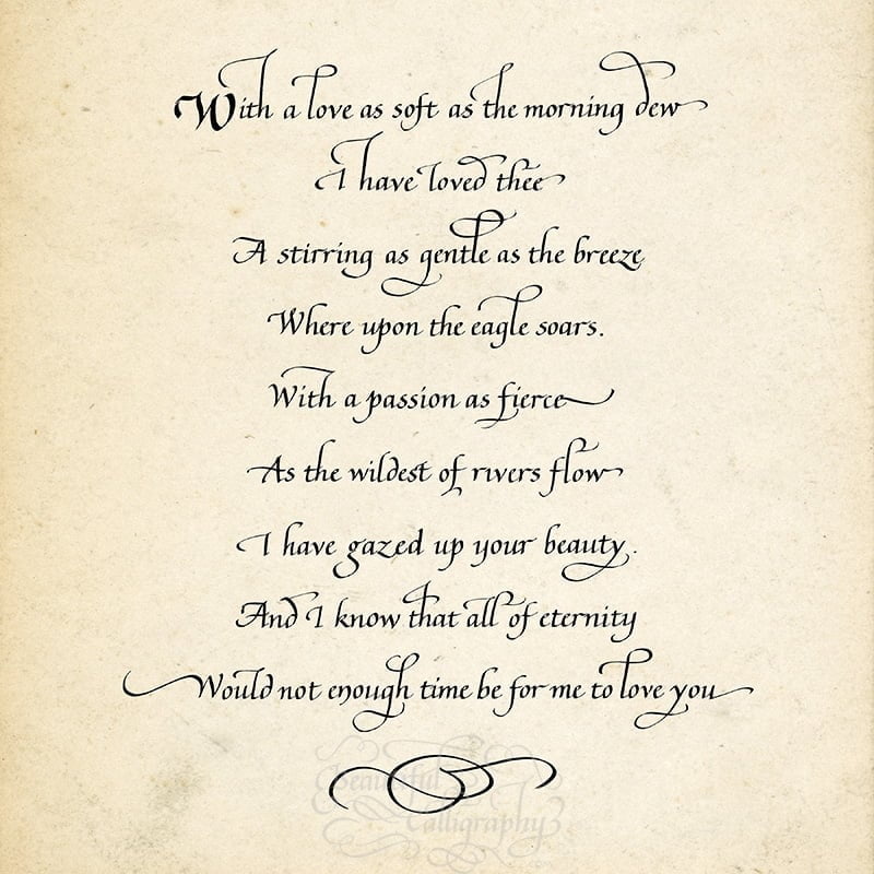 beautiful love poems